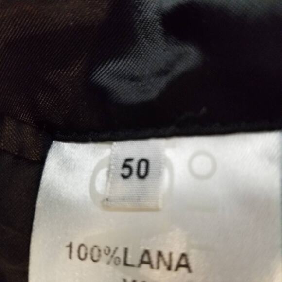 Versace Collection Men's Black Microcheck 2 Button Blazer Size 50 / L Large - Picture 9 of 13